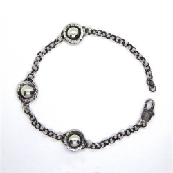 Bracciale Hammered Dome
